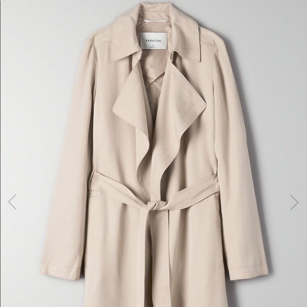 Babaton Maximo Trench Coat size small